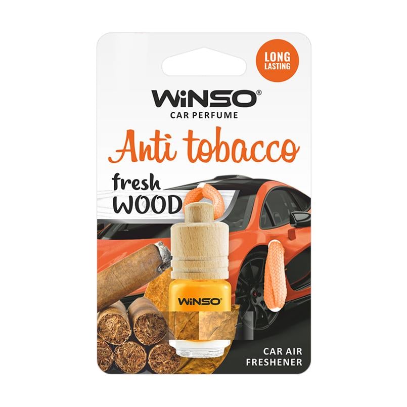 Ароматизатор WINSO Fresh Wood Anti Tobacco 4 мл (530290)