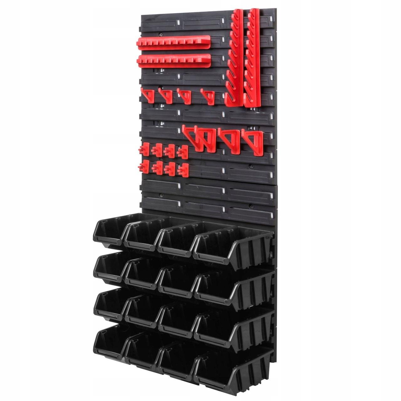 Панель для інструментів Kistenberg 39х78 см на 16 контейнерів (MIX636)