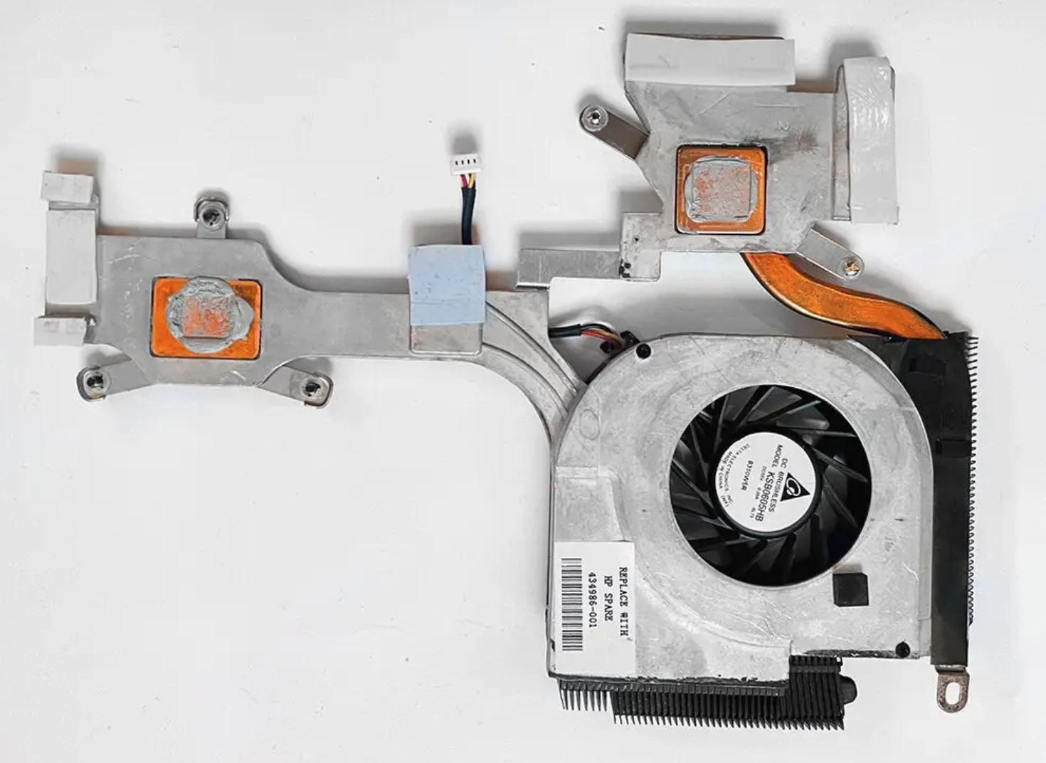 Система охлаждения для ноутбуков HP dv6000/dv6500/dv6600/dv6700/dv6800 (16019) - фото 2 Система охлаждения для ноутбуков HP dv6000/dv6500/dv6600/dv6700/dv6800 (16019) - фото 2