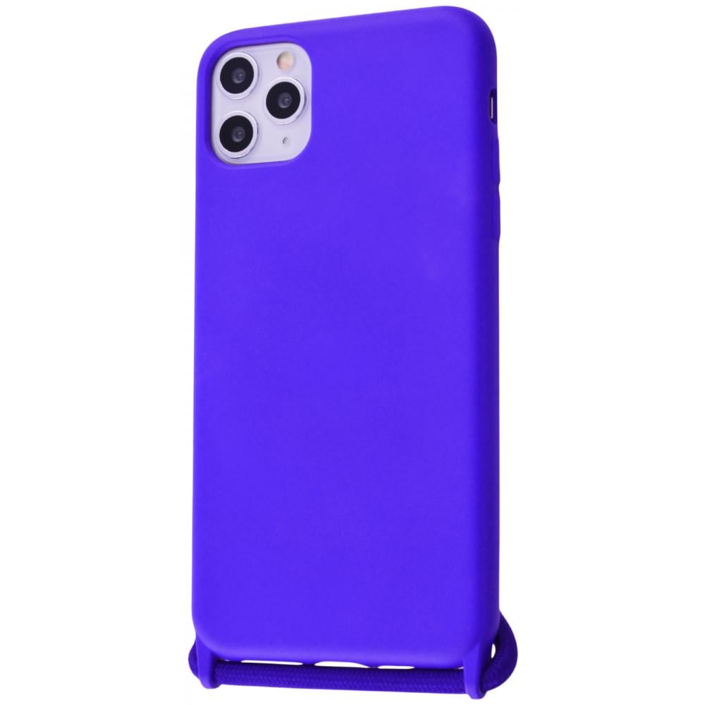 Чохол WAVE Lanyard case TPU для iPhone 11 Pro Max Ultramarine