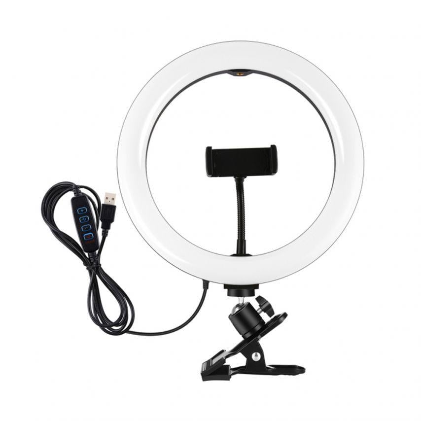 Лампа кольцевая RGB LJJ20 20 см