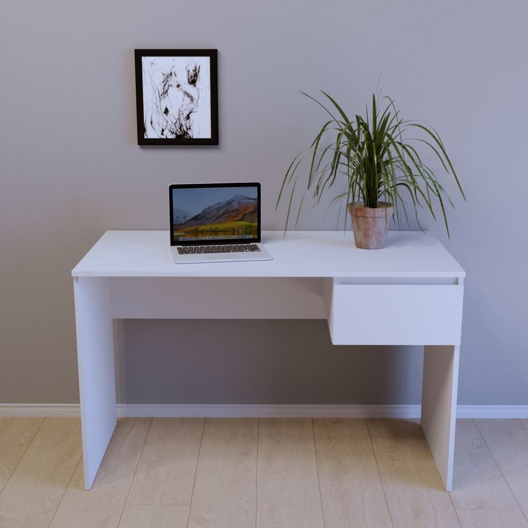 Компьютерный стол Тиса Мебель СП-100 1400 мм Белый (66731efb0110b969df048792) Компьютерный стол Тиса Мебель СП-100 1400 мм Белый (66731efb0110b969df048792)