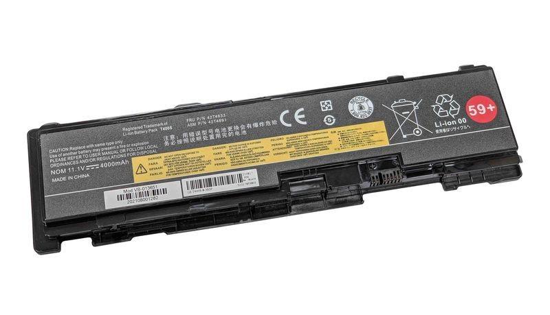 Батарея аккумуляторная для ноутбука Lenovo-IBM 42T4833 ThinkPad T410s 11,1 V 4000 mAhr Black (col79010955)