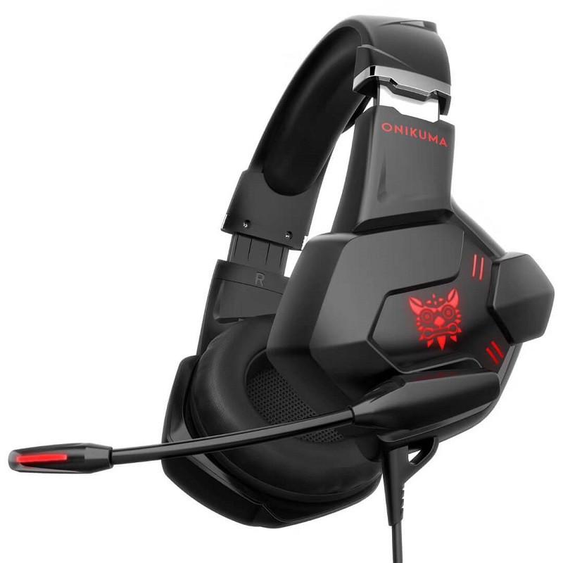 Наушники игровые ONIKUMA К11 с микрофоном 115 дБ Black - фото 1 Наушники игровые ONIKUMA К11 с микрофоном 115 дБ Black - фото 1