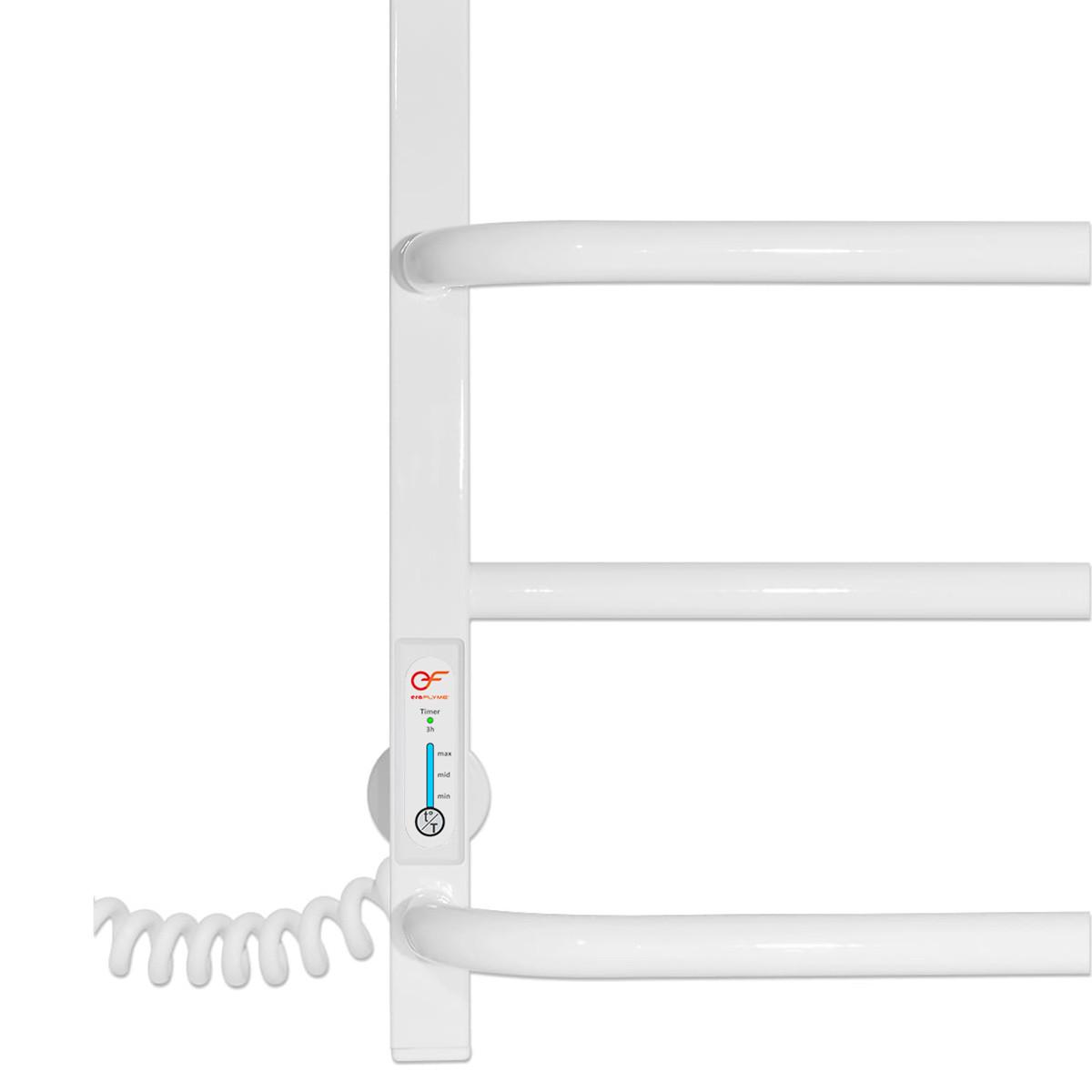 Рушникосушарка електрична ERAFLYME 800L лівий 500x800 см Білий - фото 7 Рушникосушарка електрична ERAFLYME 800L лівий 500x800 см Білий - фото 7