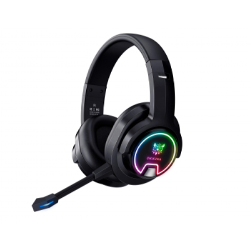 Наушники ONIKUMA Bluetooth Gaming with LED B130 Black (547655)