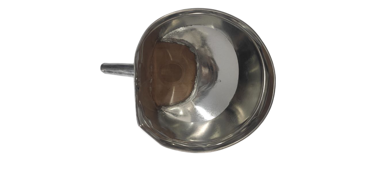 Лійка металева для ДП з латунною сіткою носик косий d 20 мм (020437Д2) - фото 2