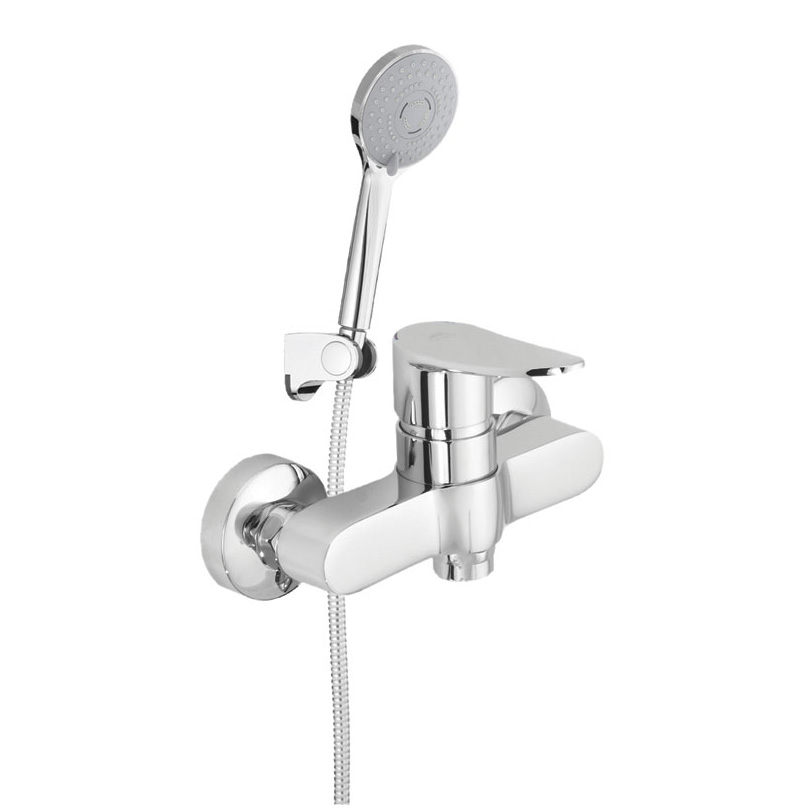 Смеситель для душа Rubineta Static 12 K однорычажный Хром (A20A08N)