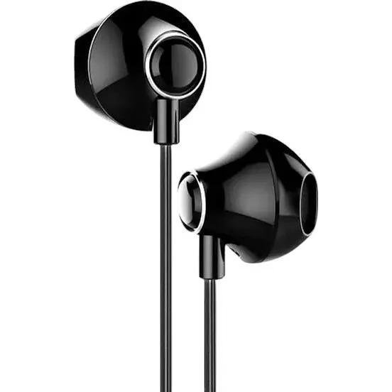 Навушники дротові BASEUS Encok H06 lateral In-Ear з mini-jack 3,5 мм Чорний (NGH06-C01) - фото 3
