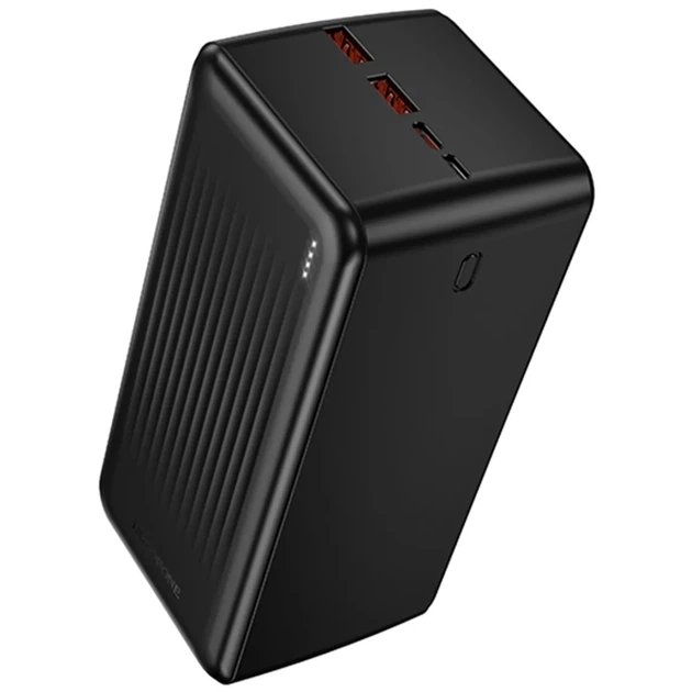 Повербанк Borofone BJ80C Clever 22,5W PD20W fully compatible 50000 mAh Black (KST-6941991121654) Повербанк Borofone BJ80C Clever 22,5W PD20W fully compatible 50000 mAh Black (KST-6941991121654)