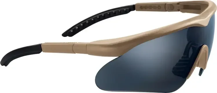 Очки тактические баллистические Swiss Eye Raptor сертифицированные чехол/2 сменные стекла Койот (10162)