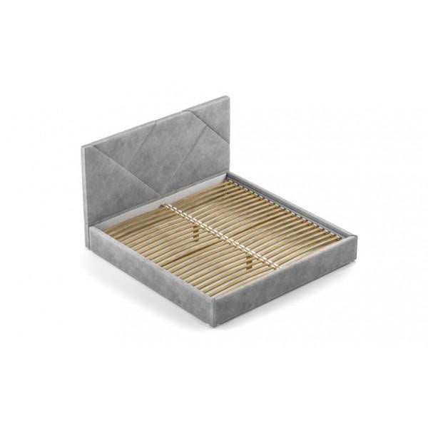 Ліжко Шик Галичина Сіті дерево/тканина 07 c підйомником з м'яким узголів'ям без матраца двоспальне 160х200 см Сірий - фото 2 Ліжко Шик Галичина Сіті дерево/тканина 07 c підйомником з м'яким узголів'ям без матраца двоспальне 160х200 см Сірий - фото 2