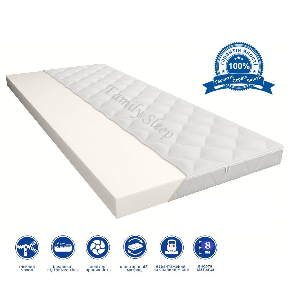 Матрац футон Family Sleep Бліс 200x200 см (11569) - фото 2 Матрац футон Family Sleep Бліс 200x200 см (11569) - фото 2