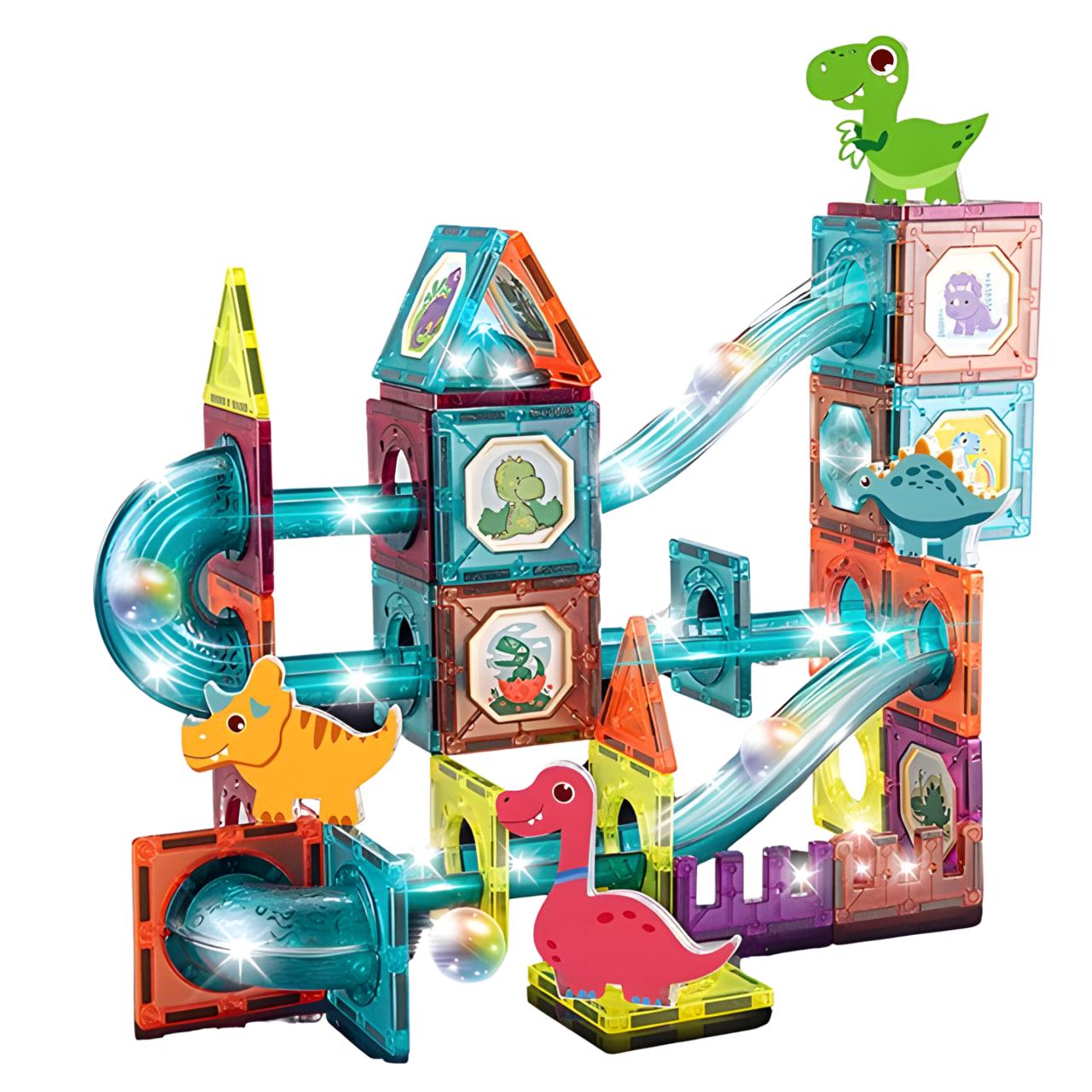 Конструктор магнитный Magnetic Building Blocks 86 деталей (СН1170)