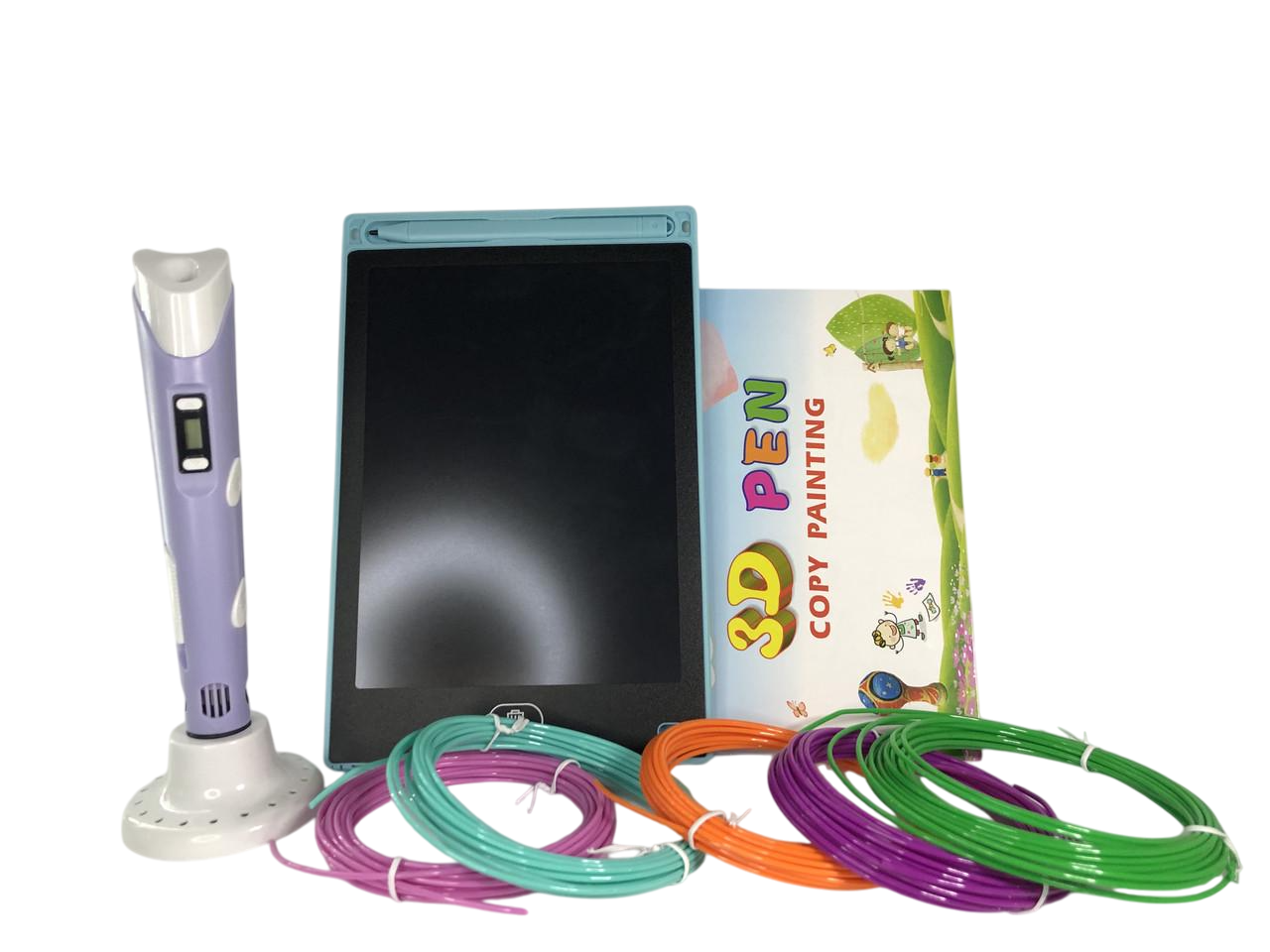 Ручка-3D с графическим планшетом и набором пластика (6-36 ) Ручка-3D с графическим планшетом и набором пластика (6-36 )