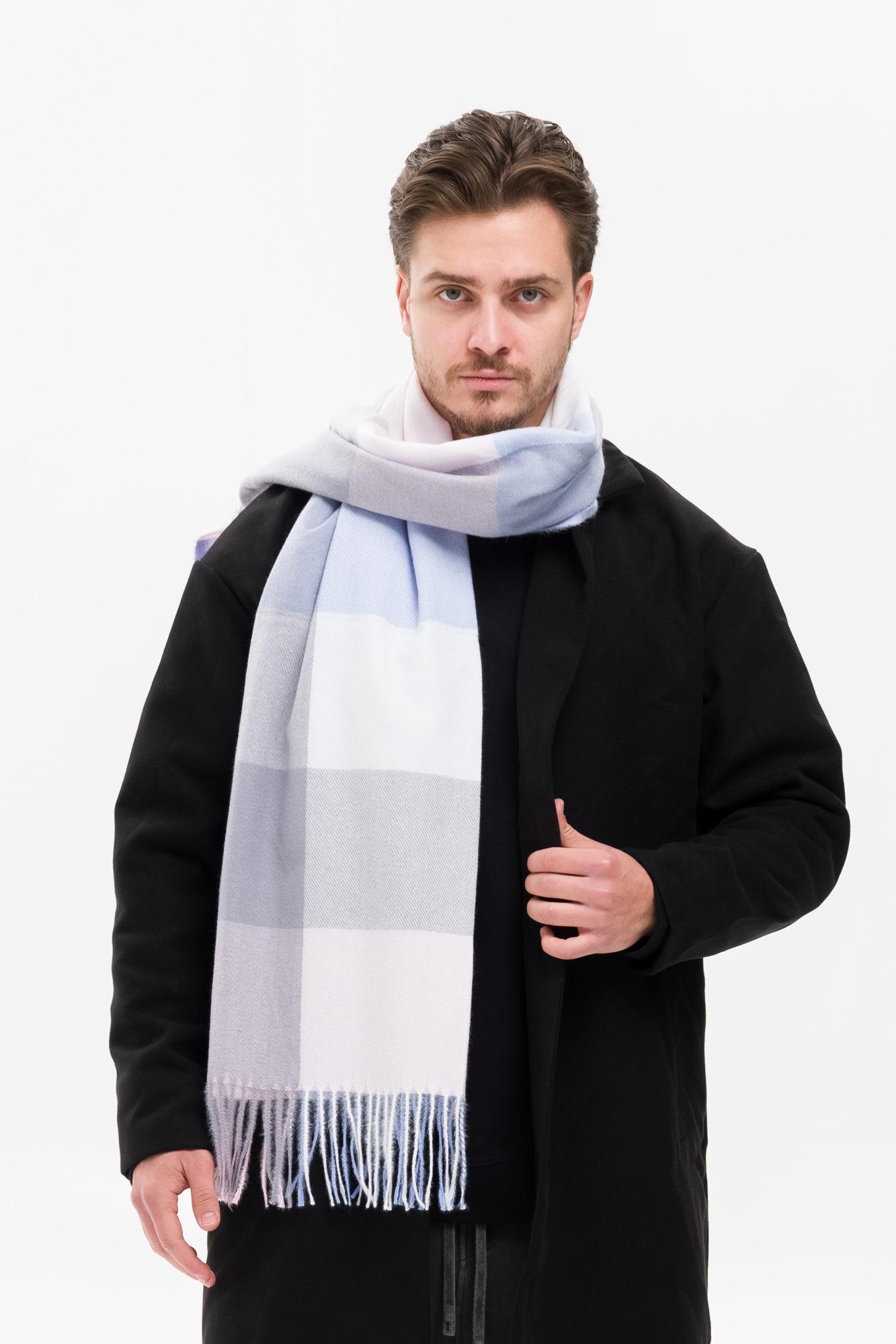 Шарф В Клетку Without Brand Terner Pink (8056007 8056008)