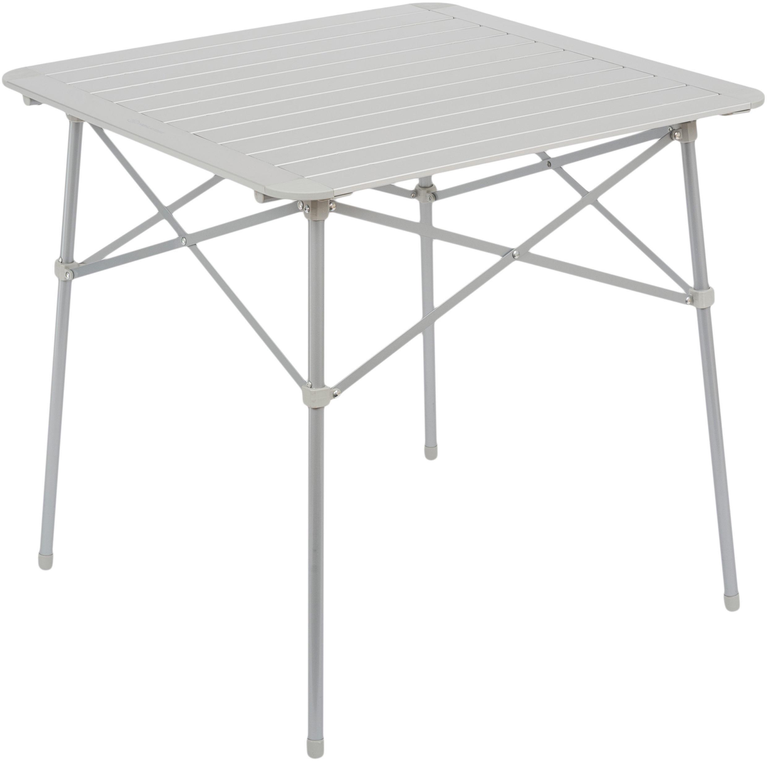 Стіл туристичний розкладний Highlander Aluminium Slat Folding Table Small Silver (FUR073)