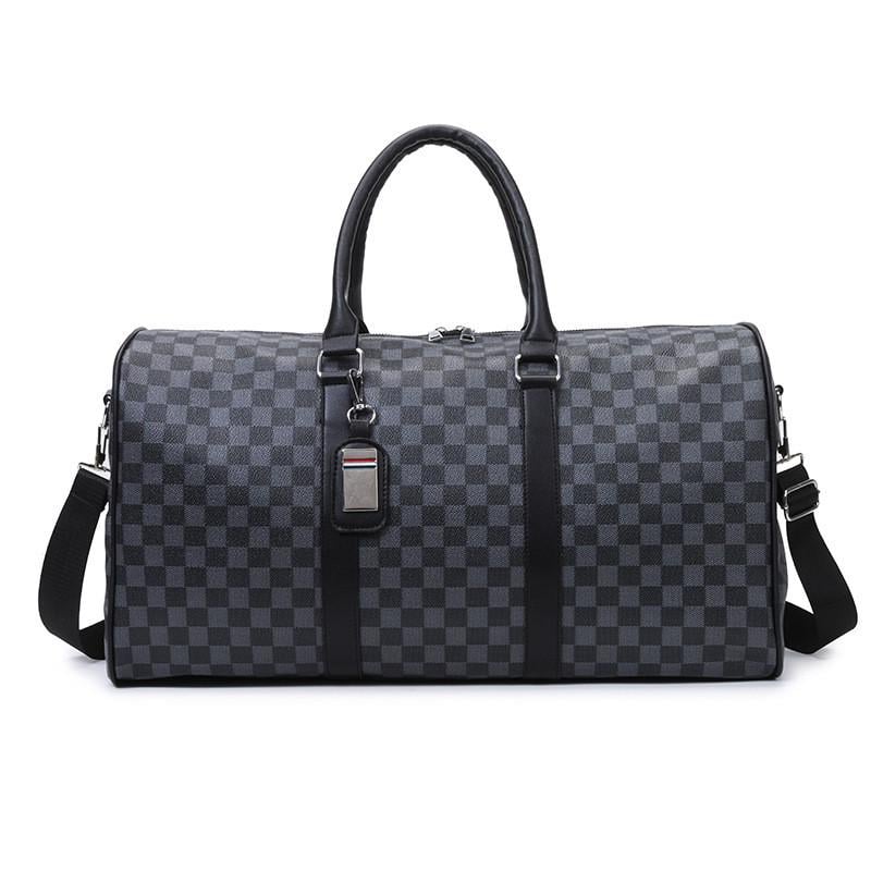 Дорожная сумка через плечо Серый (pu27-1)