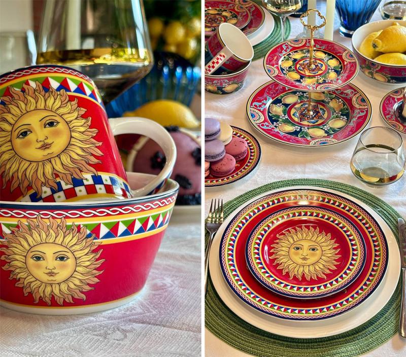 Салатник порцеляновий Sicilia Sole 1600 мл - фото 2 Салатник порцеляновий Sicilia Sole 1600 мл - фото 2