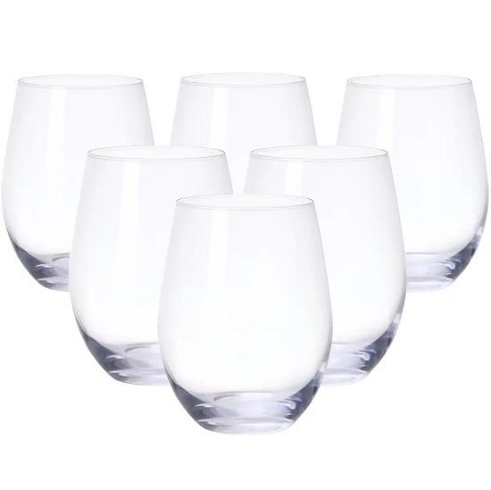 Набор стаканов Deli Glassware 6шт. по 390 мл Прозрачный