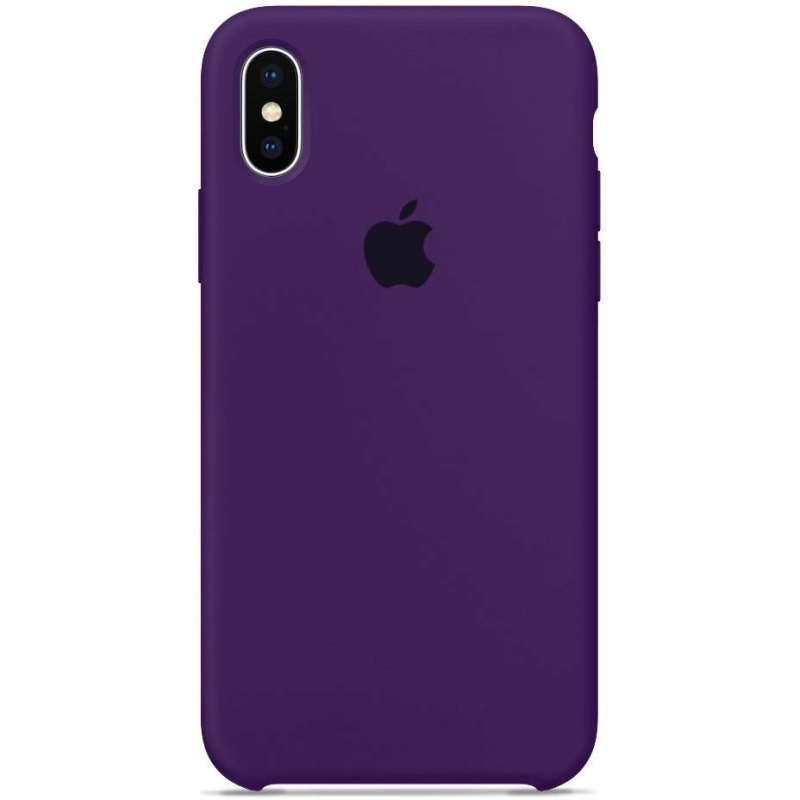 Чохол GoVern Silicone Case для Apple iPhone XS Max Purple