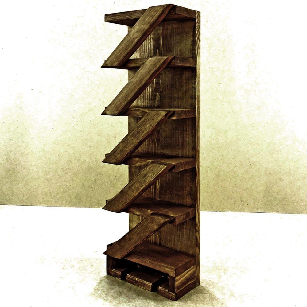 Полка для вина настенная из дерева Хасимото Кортадо (ПНК-002737)