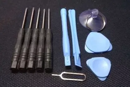 Набор отверток 11в1 для разборки iPhone Черный (2103224214) - фото 4