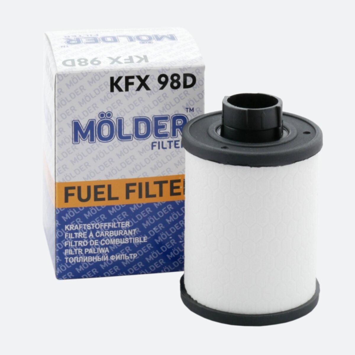 Фільтр паливний Molder Filter KFX 98D (20698140)