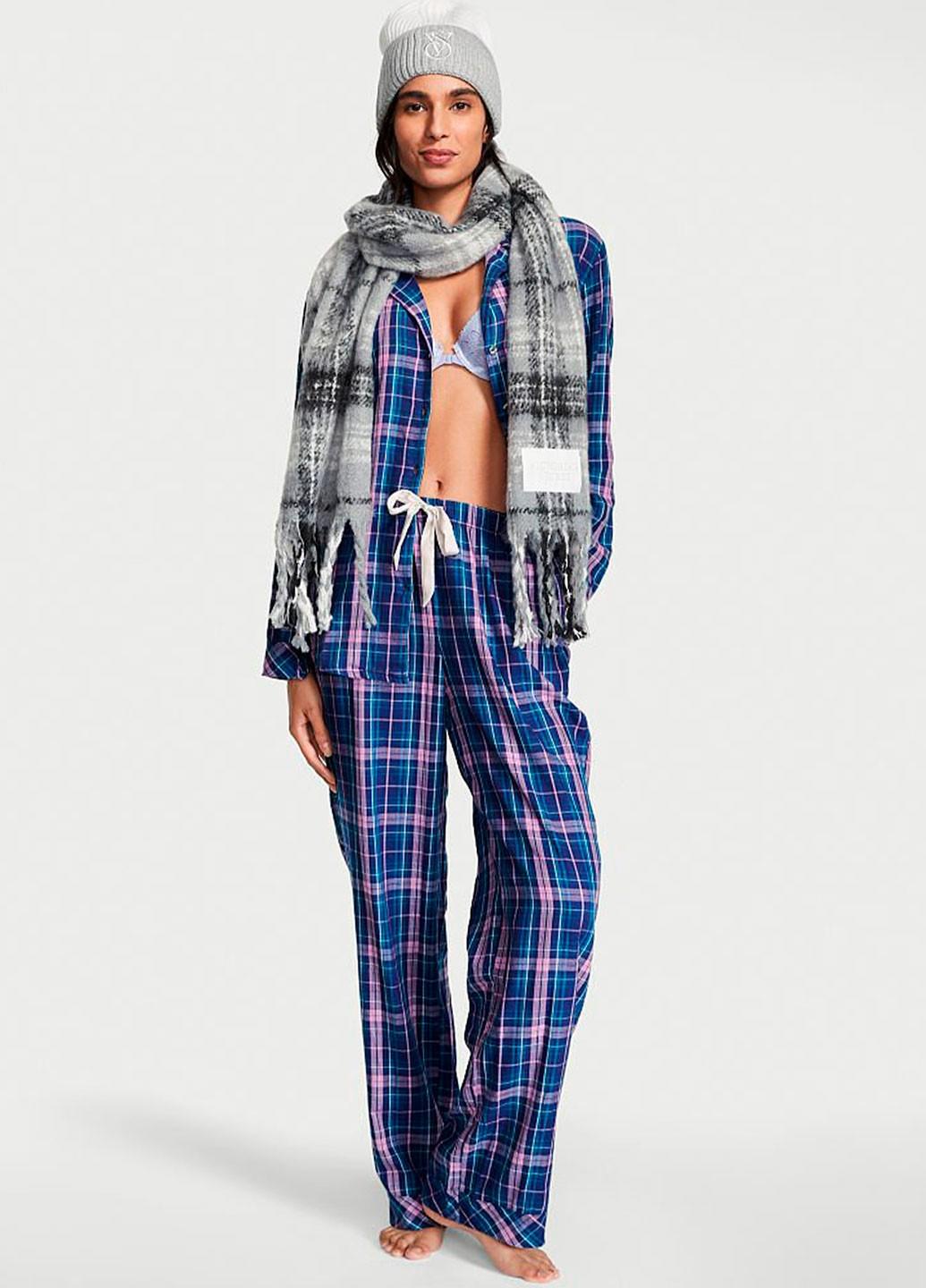 Піжама Victoria's Secret XXL Синій (7000R17384R3M2X.R)