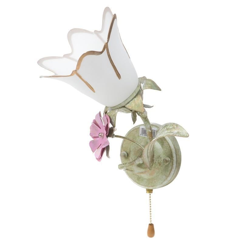 Бра настенное накладное BKL-512W/1 E14 с выключателем флористика (L5-226) Бра настенное накладное BKL-512W/1 E14 с выключателем флористика (L5-226)