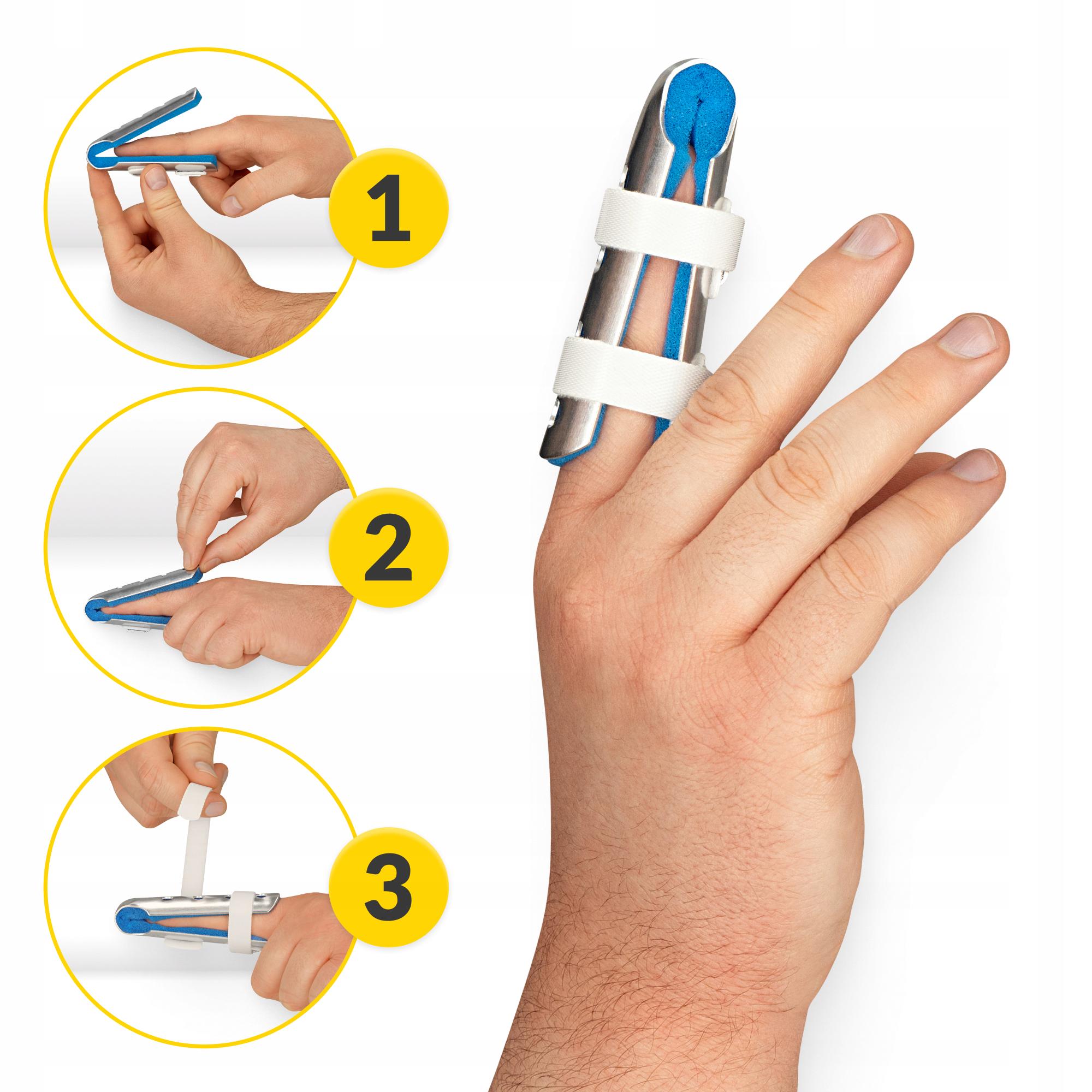 Бандаж для пальца руки 4fizjo MED 1 шт. L (P-5905973407410) - фото 9