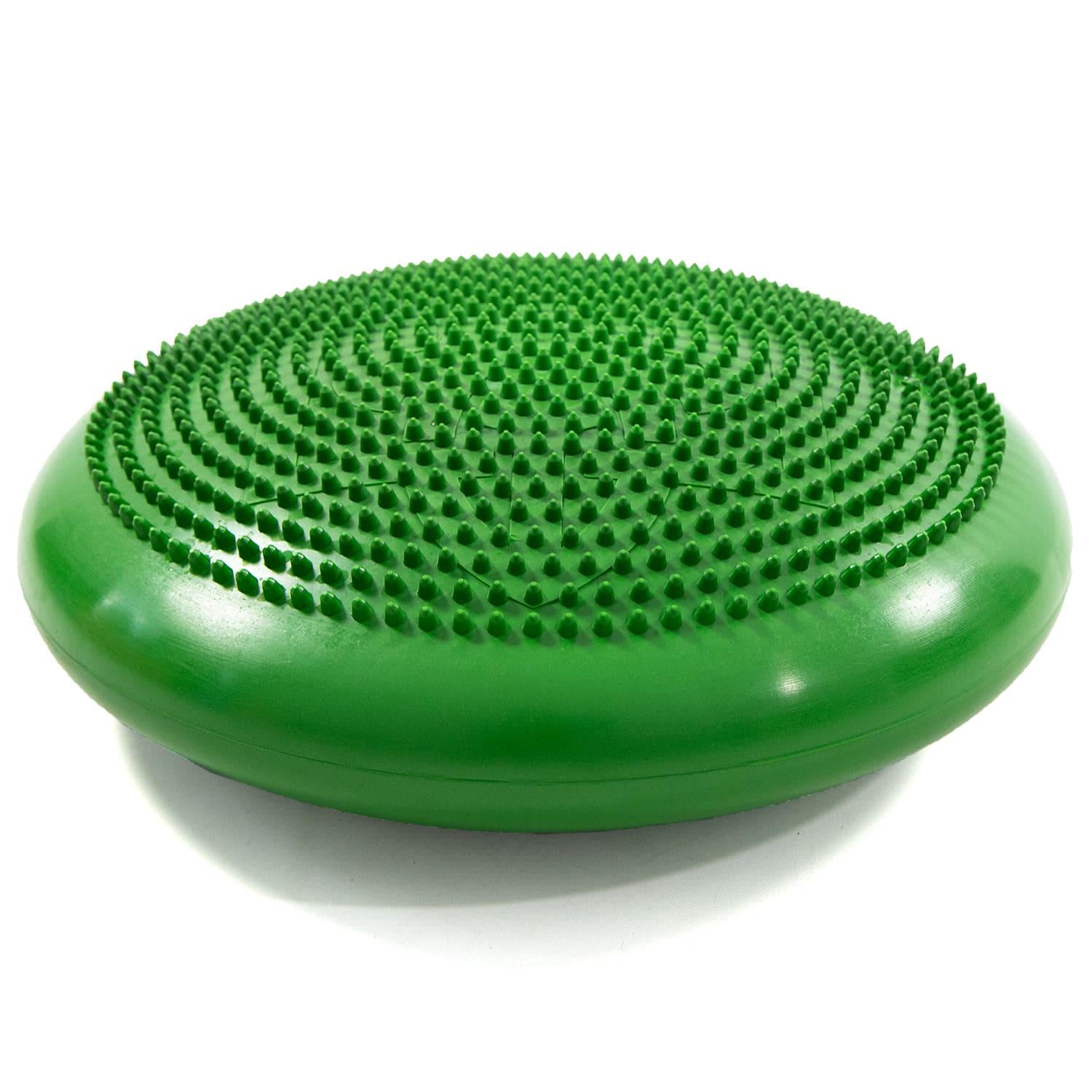 Балансировочная подушка массажная OSPORT для йоги и фитнеса Салатовый (OF-0058)