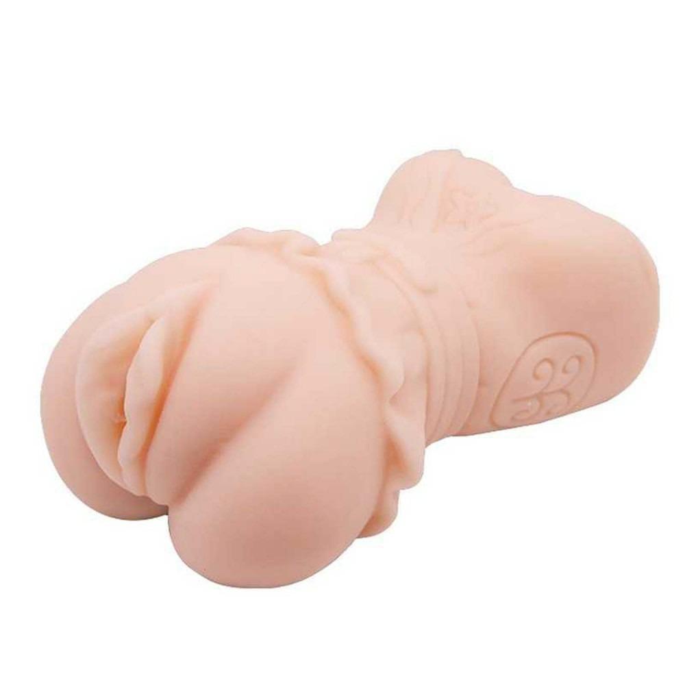 Мастурбатор-вагина реалистичная с вибрацией Crazy Bull Vagina Masturbator Flesh Vibrating Телесный (BL66030298)