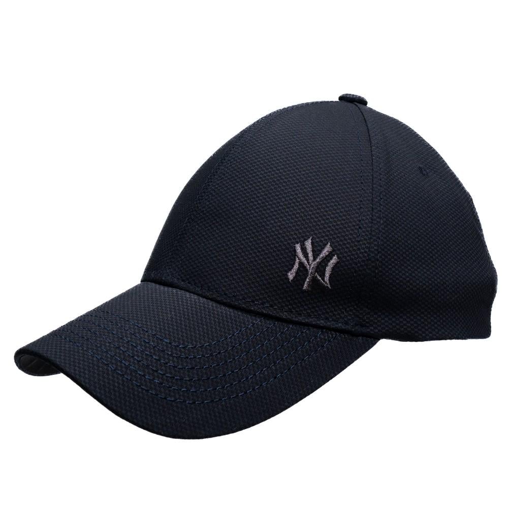 Бейсболка фулка New York LKF04  карбоновая ткань L/р. 57-58 Темно-синий