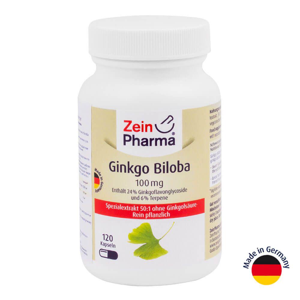 Гинкго Билоба ZeinPharma 100 мг 120 капсул (6163)