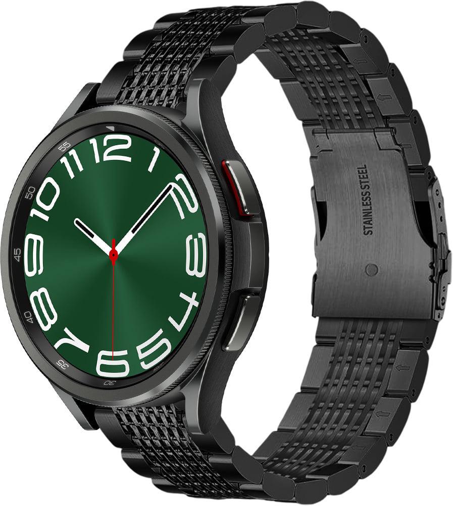 Ремешок металлический Gripix для Samsung Galaxy Watch 6 Classic 47 мм Black (41774-2B)