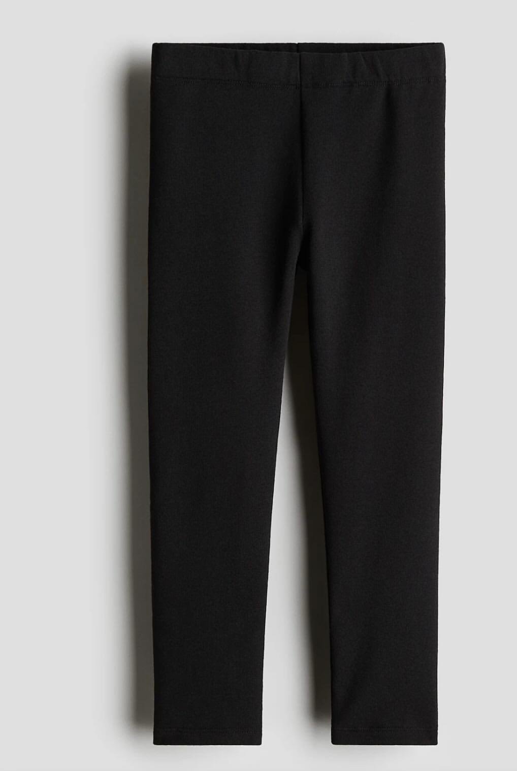 Легинсы детские утепленные 104 см Черный (286644)