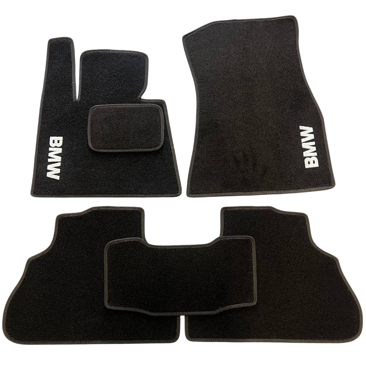 Коврики в салон ворсовые для BMW X5 G05 F95 2018- 5 шт. Черный (27326585)