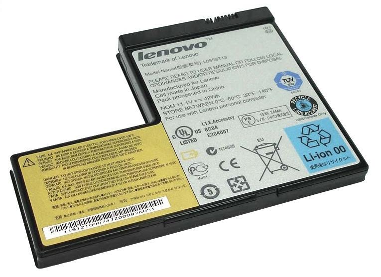 Акумулятор для ноутбука Lenovo L08S6T13 Y650 11,1 V 3600 mAh (019557)