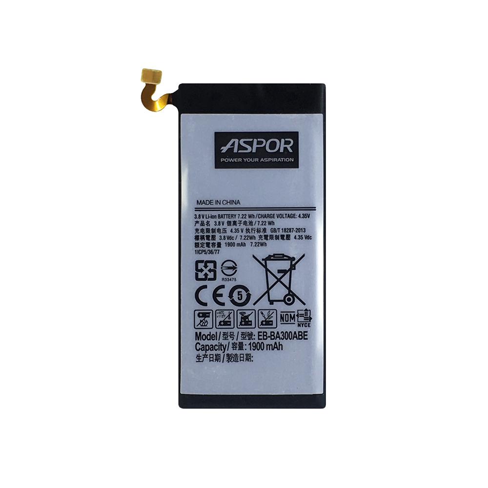 Аккумулятор Aspor BMS6381/EB-BA300ABE для Samsung A3 2015/A300 (880042)