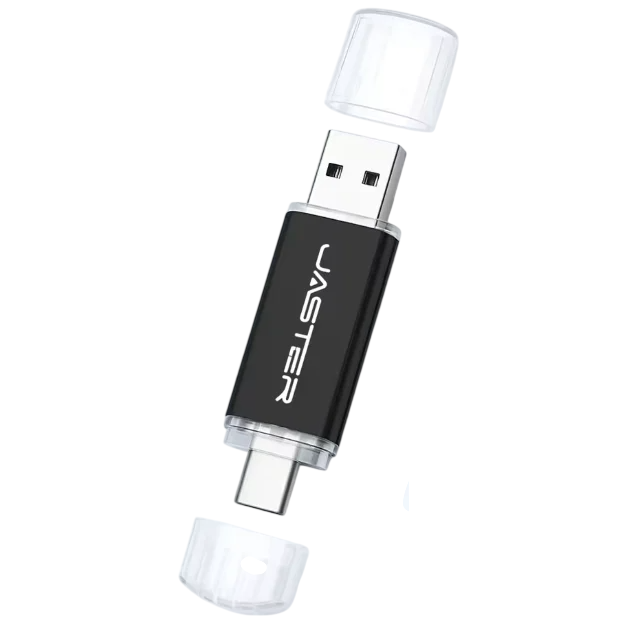 Флешка Jaster 128Gb OTG USB Flash Drive Type-C Black Флешка Jaster 128Gb OTG USB Flash Drive Type-C Black