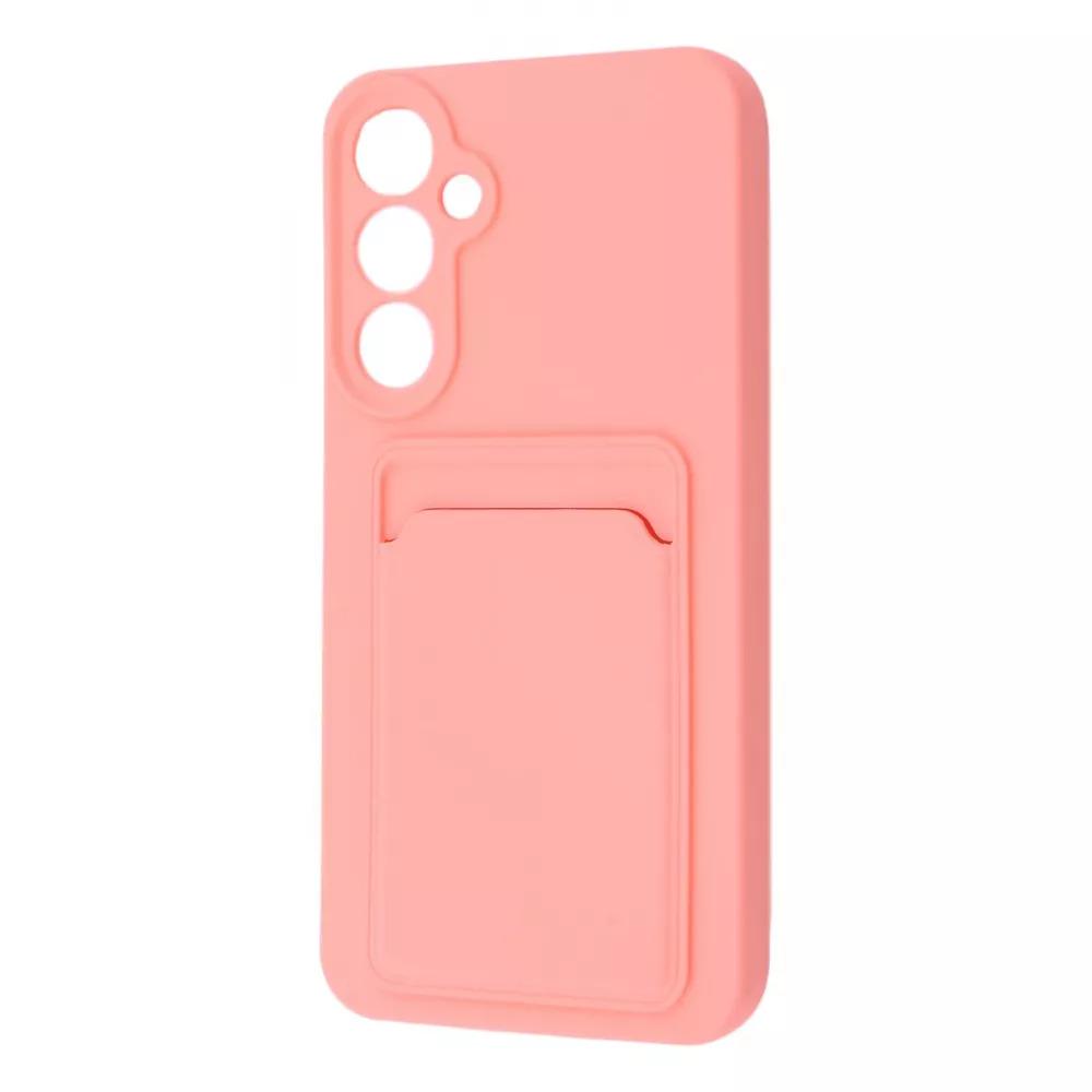 Чехол-накладка для телефона WAVE Colorful Pocket Samsung Galaxy A55 Pale pink