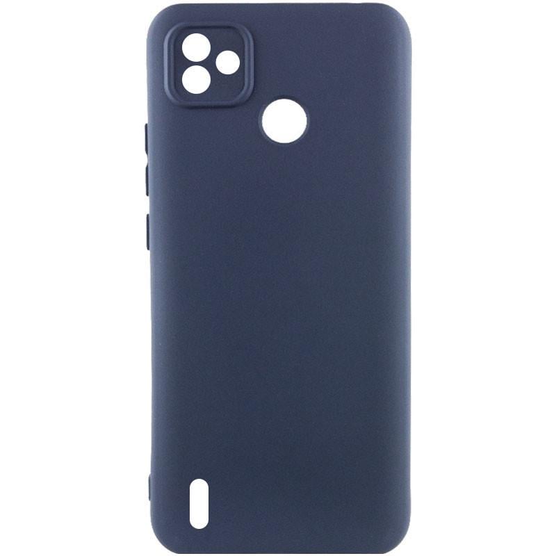 Противоударный Чехол Silicone Cover Lakshmi Full Camera (A) для TECNO POP 5 Синий / Midnight Blue