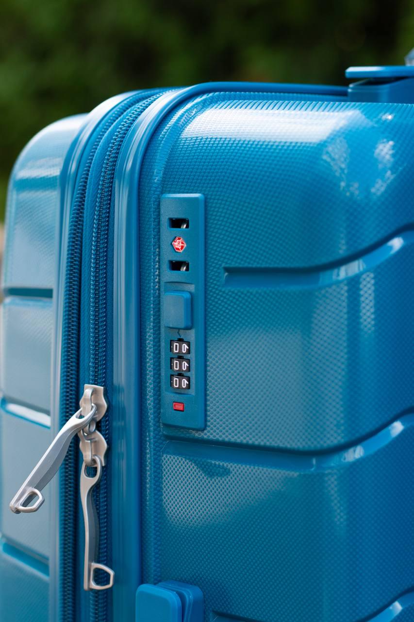 Чемодан пластиковый Nuri 1908 S Синий (11823694) - фото 5 Чемодан пластиковый Nuri 1908 S Синий (11823694) - фото 5