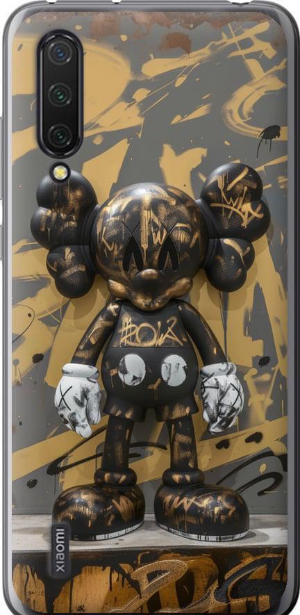 Чехол на Xiaomi Mi 9 Lite Bronze kaws (6097u-1834-42517)