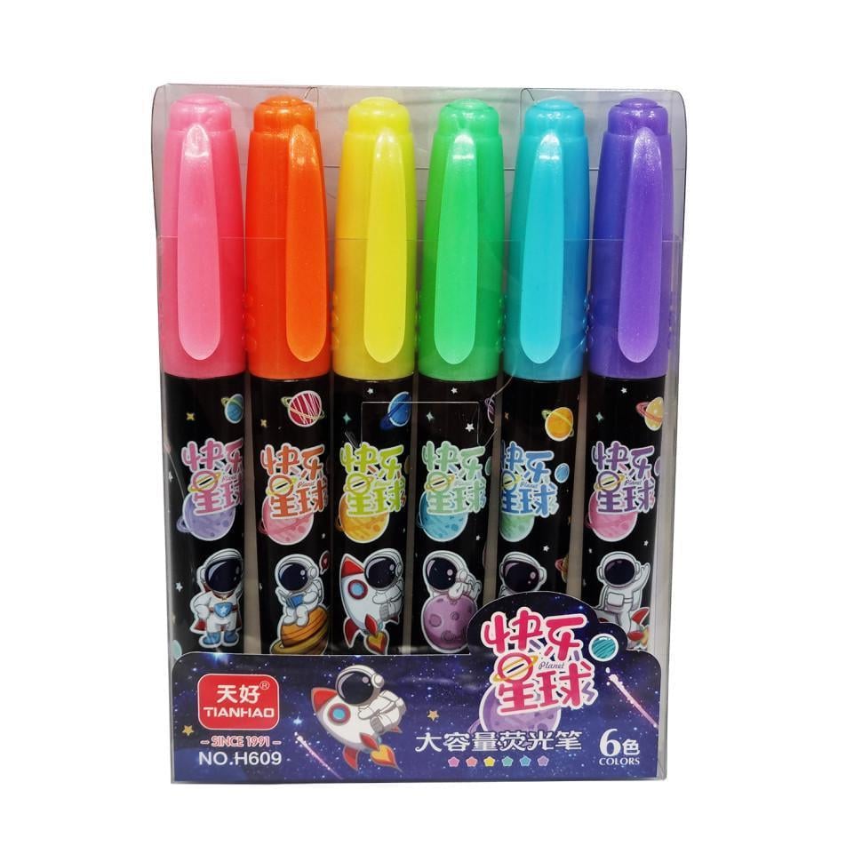 Набір фломастерів Космос H609-6 6 кольорів (RLT33312)