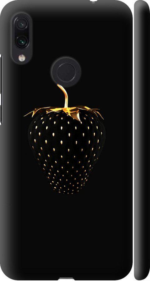 Чехол на Xiaomi Redmi Note 7 Черная клубника (3585m-1639-42517)