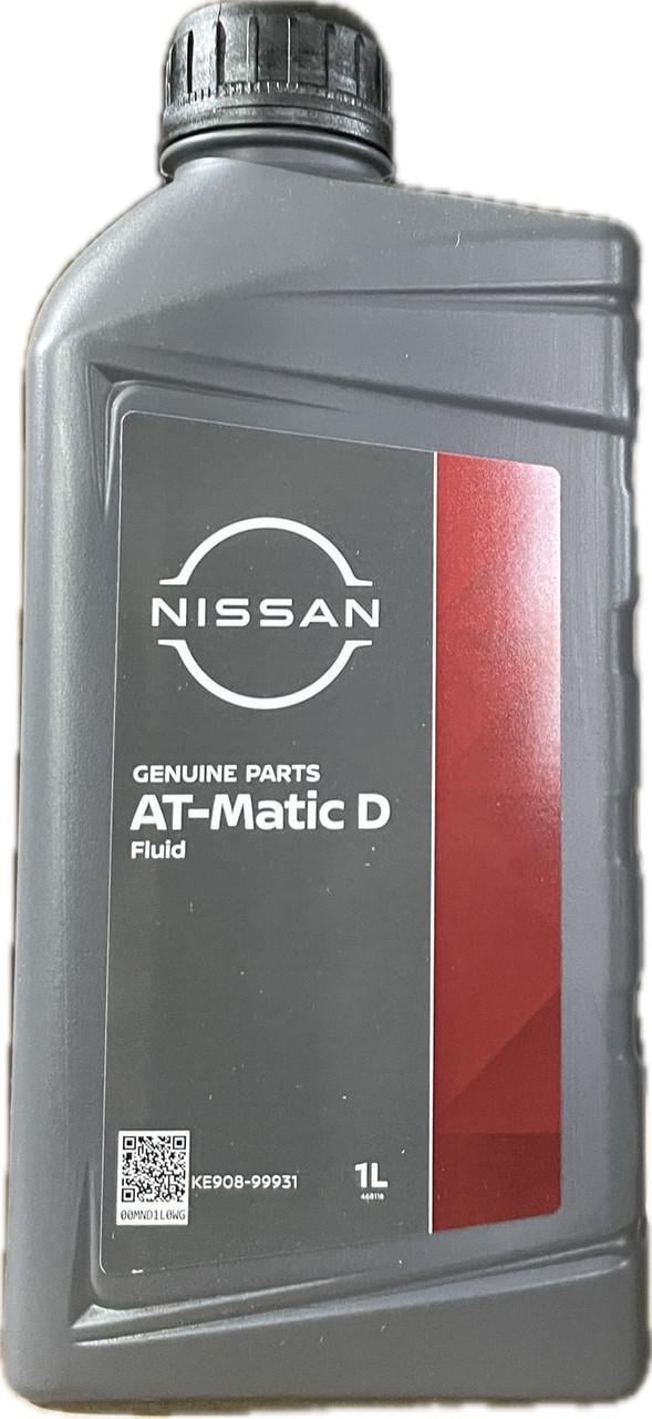 Масло АКПП Nissan Matic Fluid D 1 л (KE90899931)