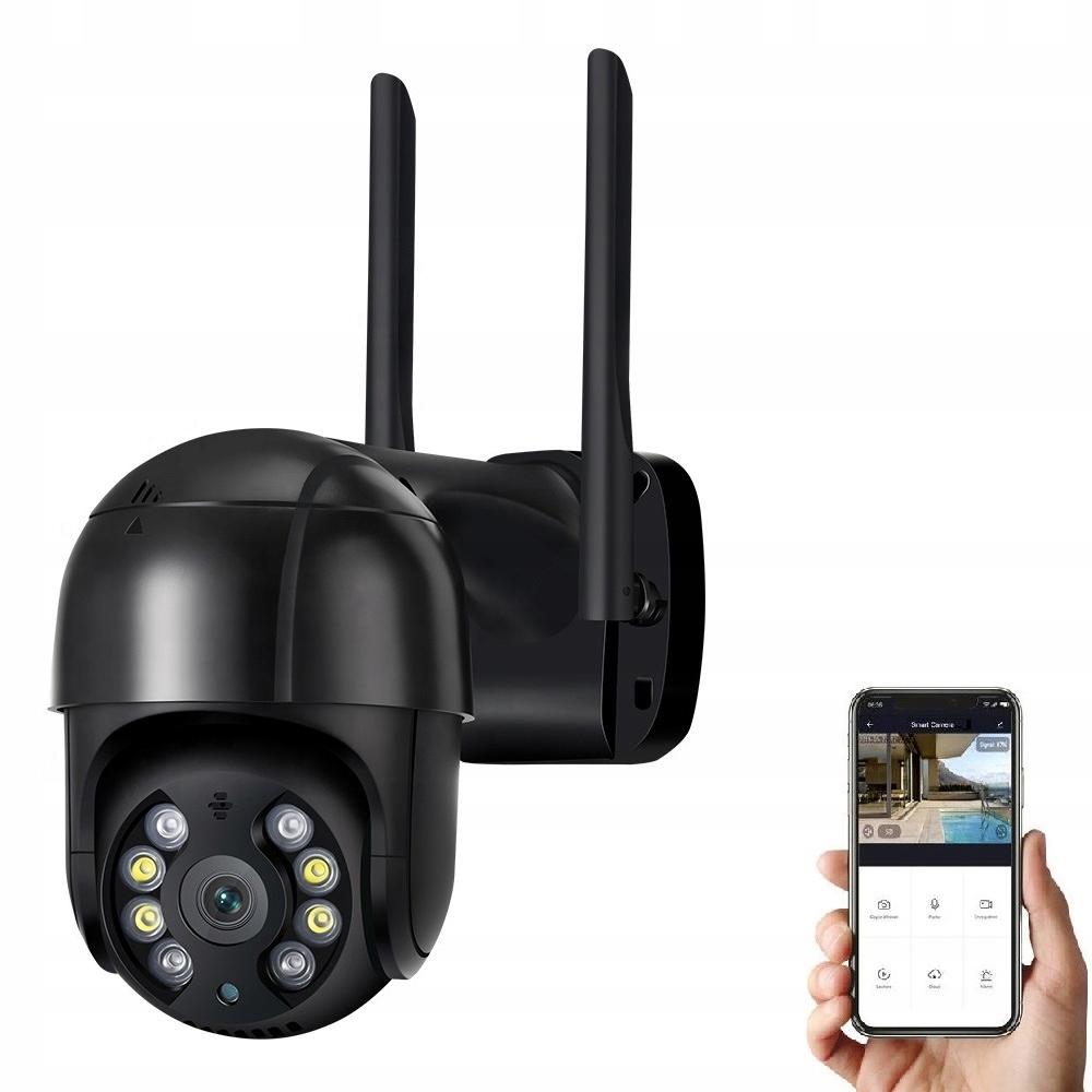 IP-камера вулична Wi-FI А8 4Mp Чорний (25507491) - фото 4