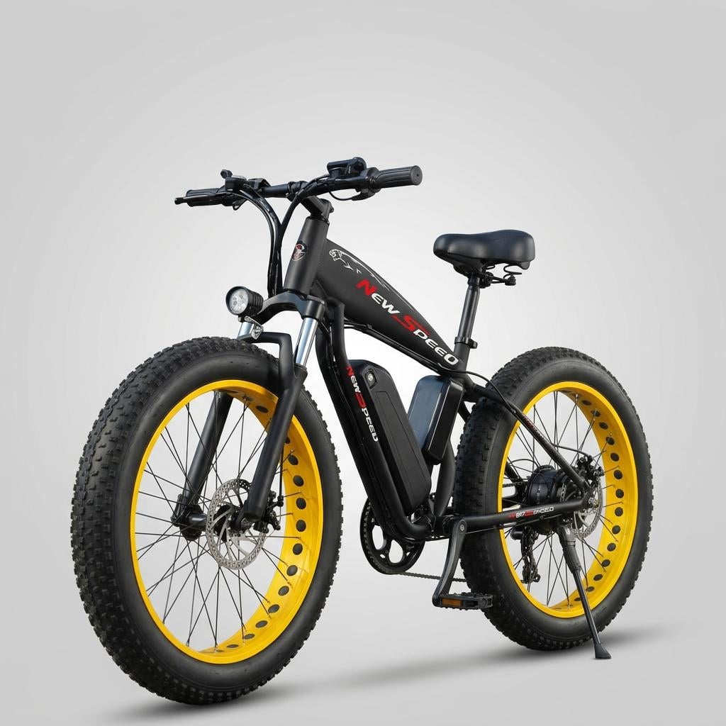 Электровелосипед New Speed ​​1000W 48V 13 Ah 26x4" Черный (66110)